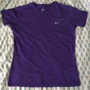 Purple Nike Dri-Fit Top